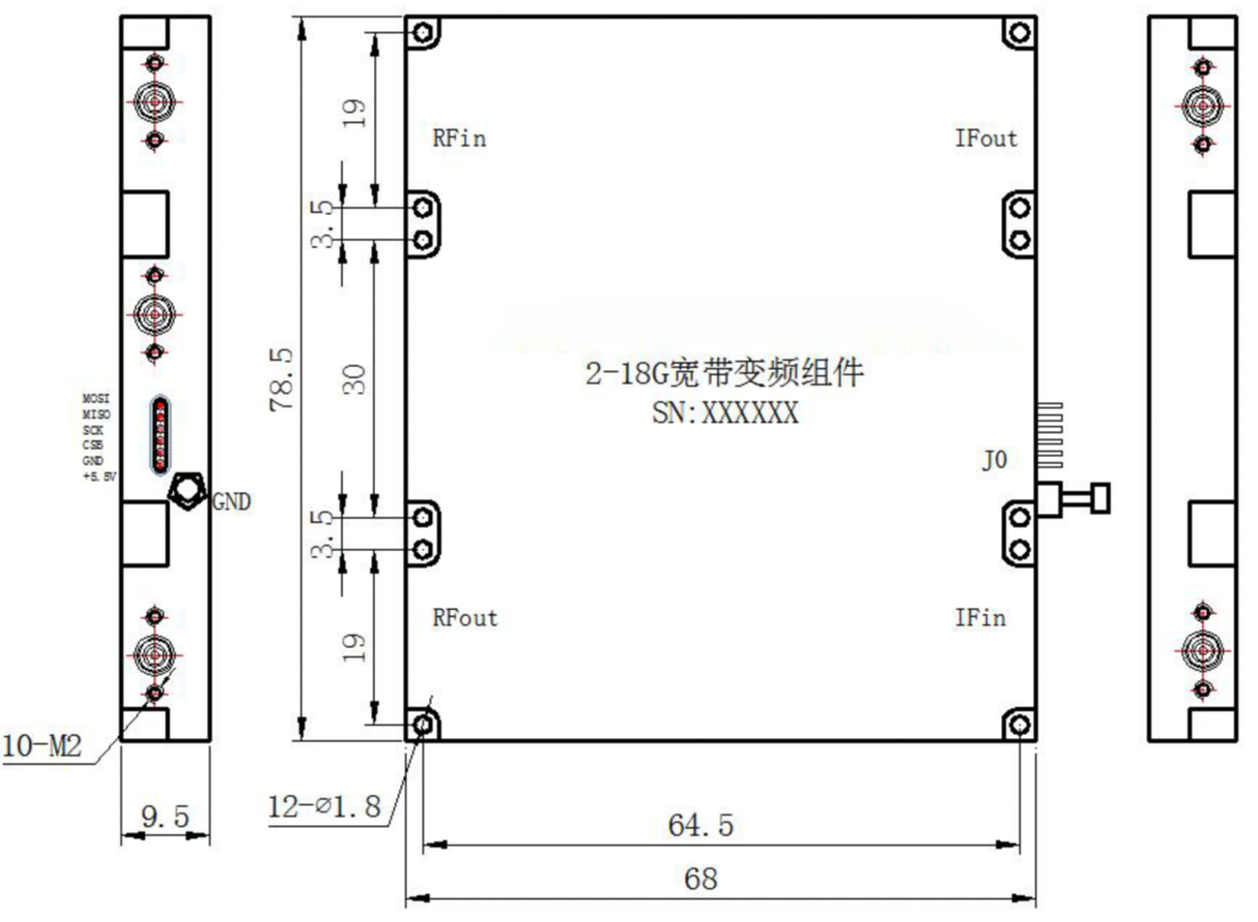 3-260Z2132U3423.png Широкополосный преобразователь 2–18 ГГц — изображение 1