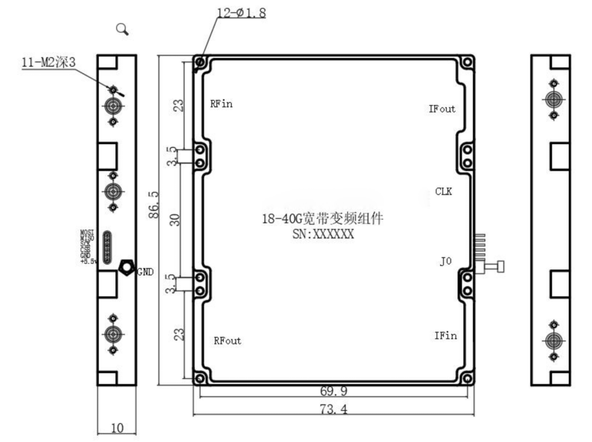3-260Z21330455T.png Широкополосный преобразователь 18–40 ГГц — изображение 1